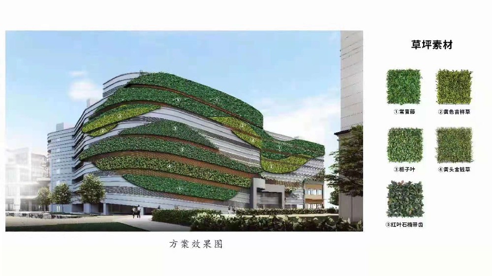 大型仿真植物墻設(shè)計(jì)施工